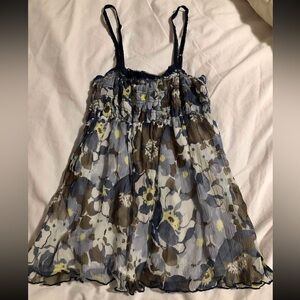 2000’s Y2K Abercrombie & Finch babydoll Ladies small tank top
